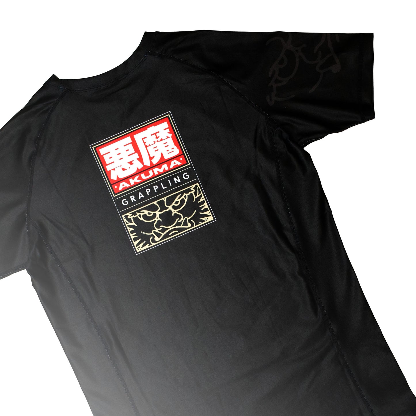 Oni Collection - Short Sleeve Rash Guard - Black