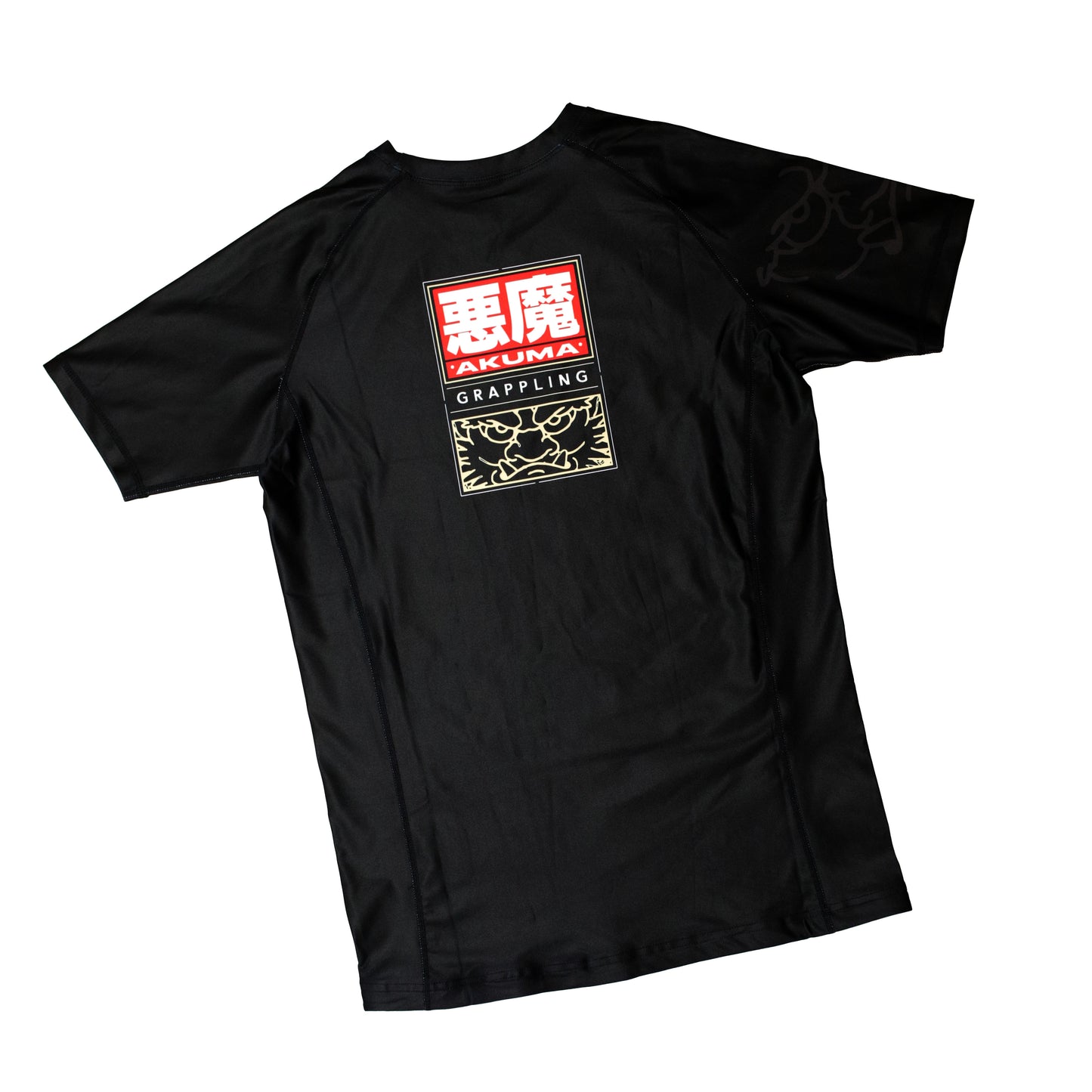 Oni Collection - Short Sleeve Rash Guard - Black