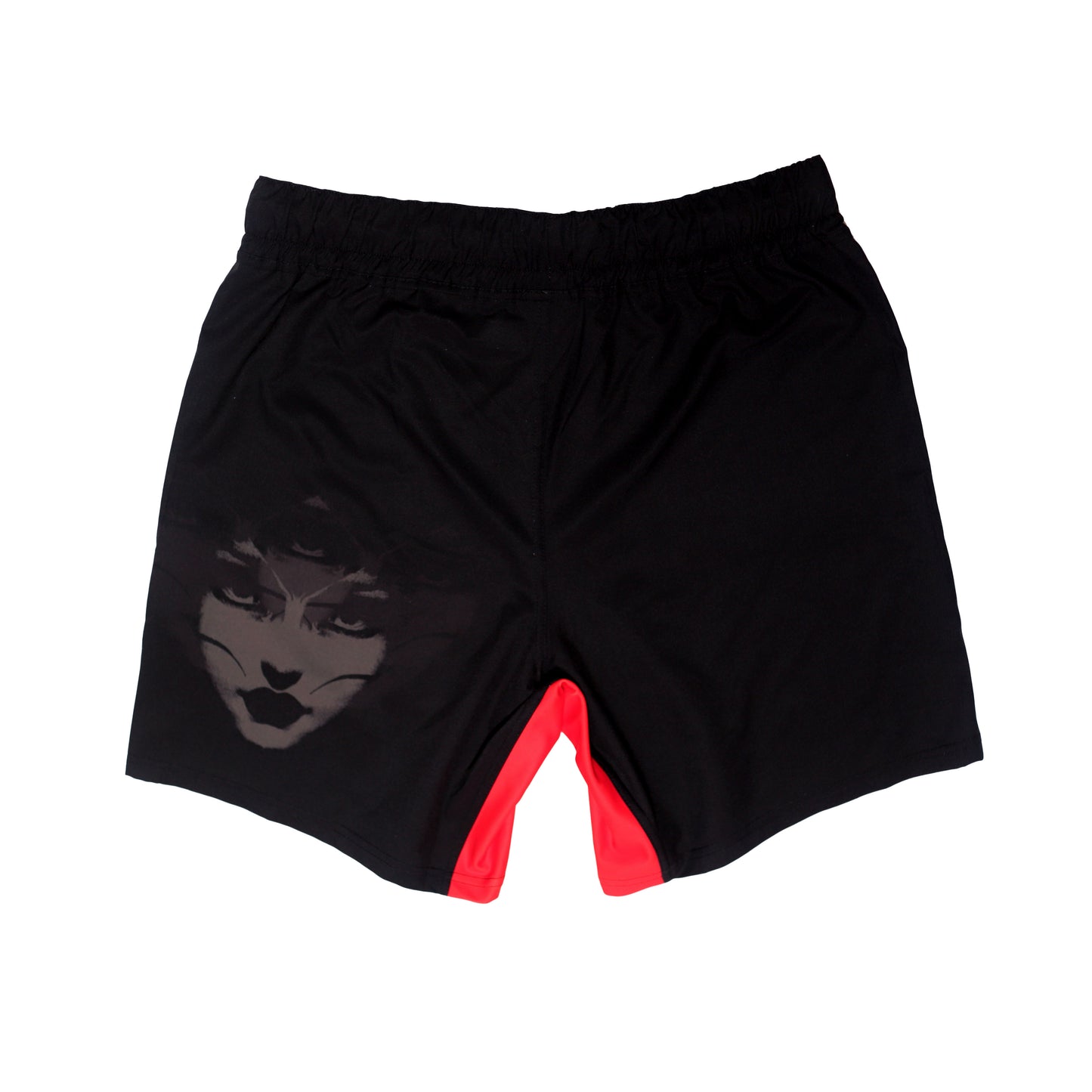 Disobey Collection - Grappling Shorts - Black and Red