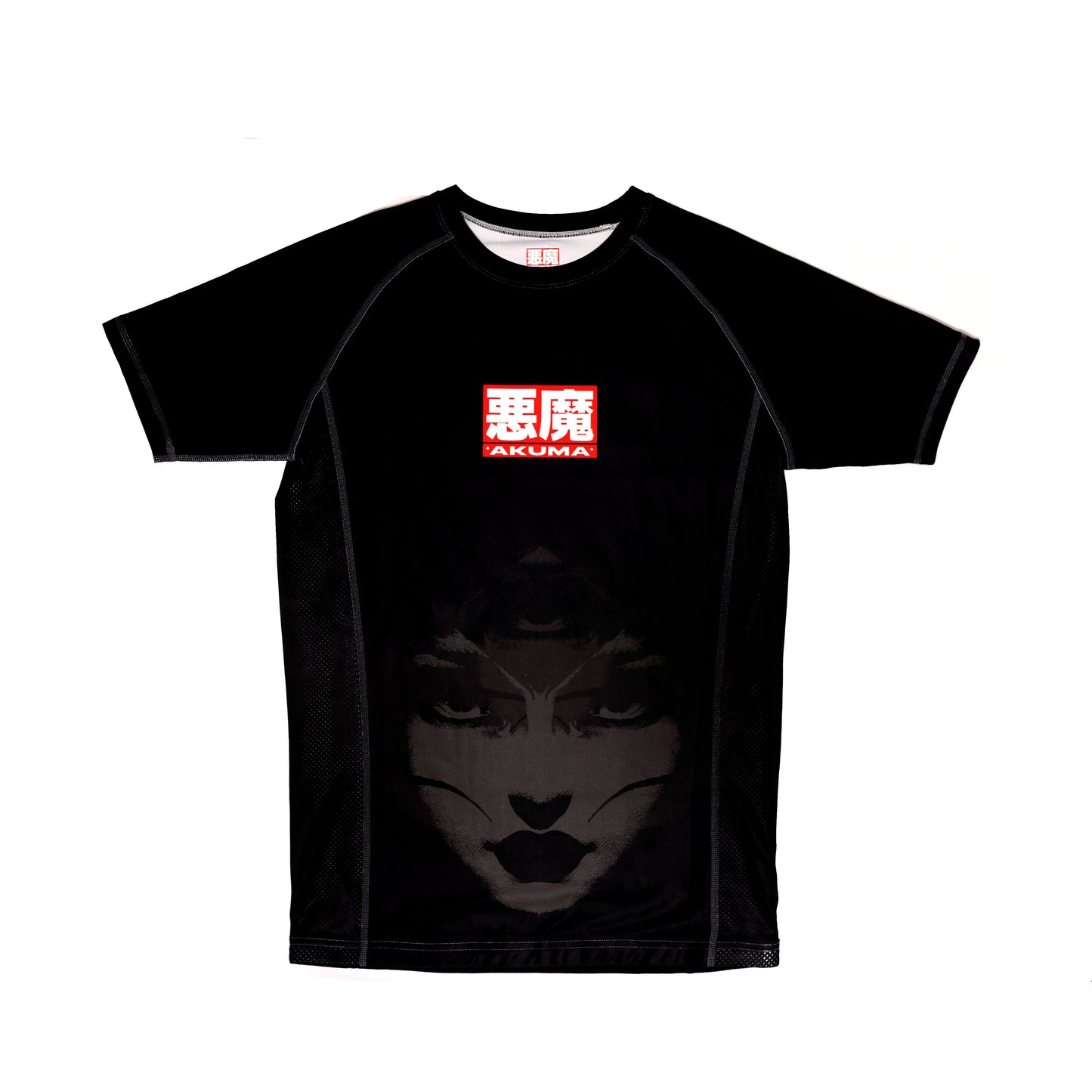 Disobey Collection - Short Sleeve Rash Guard - Black