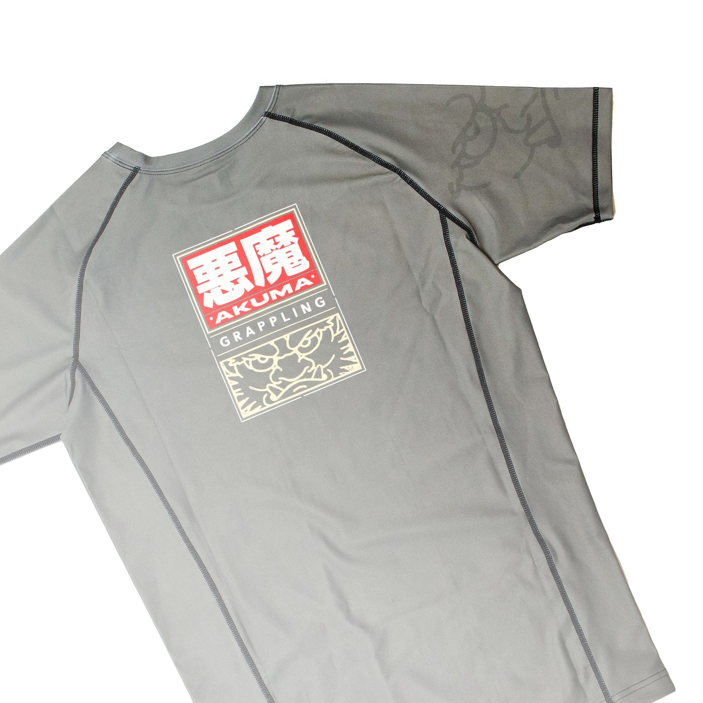 Oni Collection - Short Sleeve Rash Guard - Grey