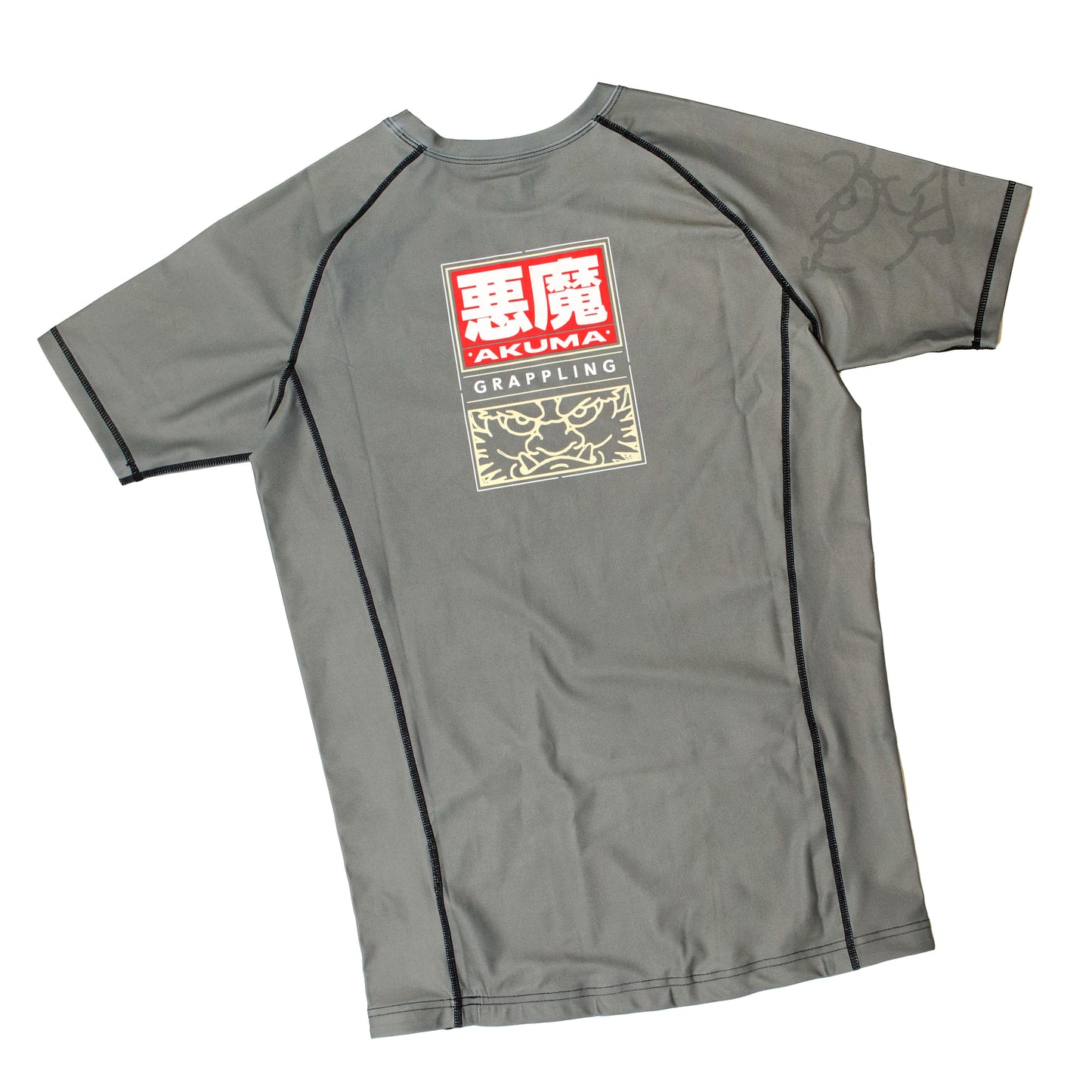 Oni Collection - Short Sleeve Rash Guard - Grey