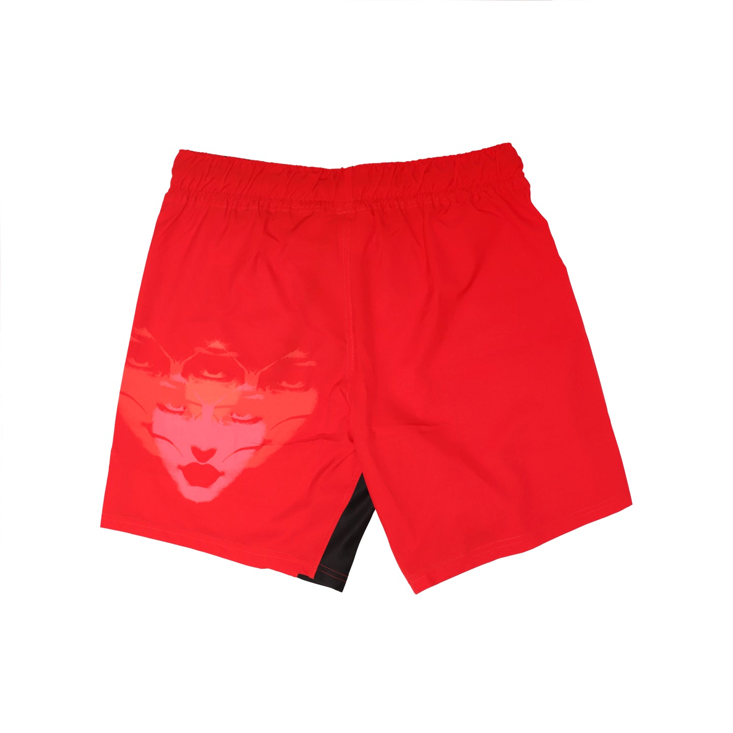 Disobey Collection - Grappling shorts - Red and Black